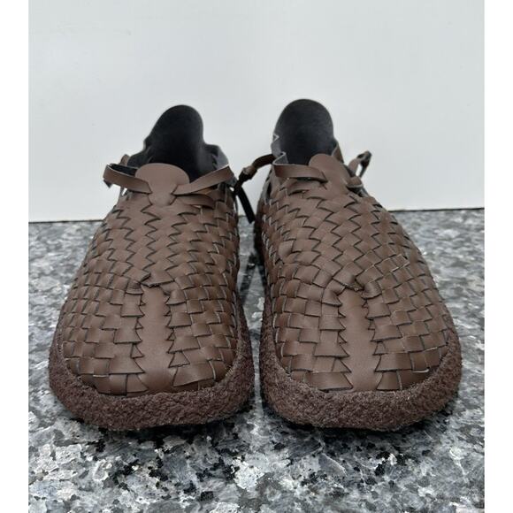 Malibu - Latigo Woven Faux Leather Sandals - Men - Dark brown Men’s Size 10 main image 12